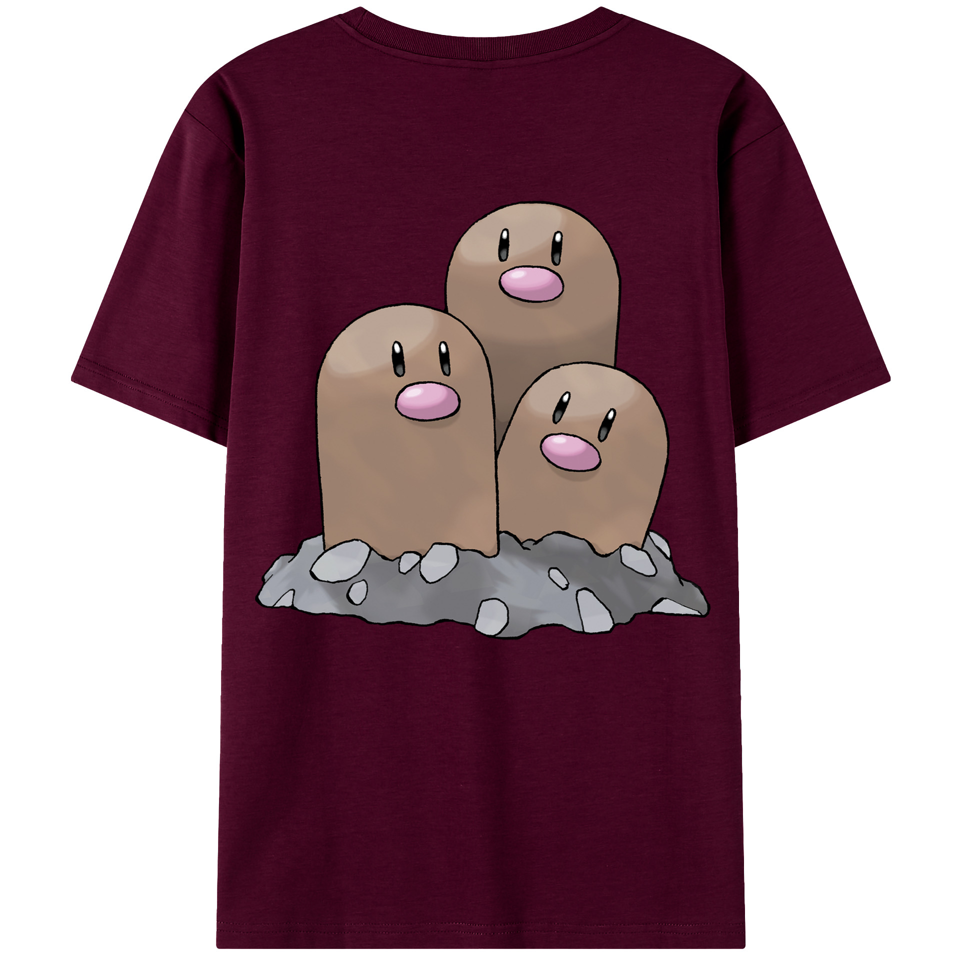 （画像用） ポケットモンスター Pokémon レディース半袖Tシャツ(バックプリント)